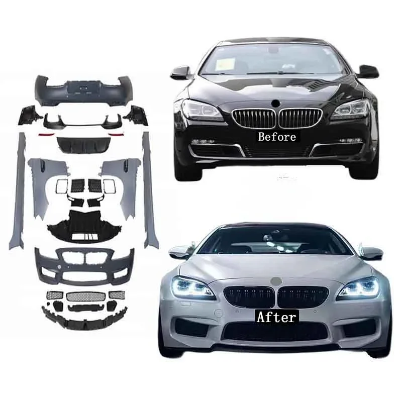 

Wholesale Car Bumpers For BMW 6 series F06 F12 F13 F16 2010-2017 upgrade M6 Bodykit front bumper Fenders