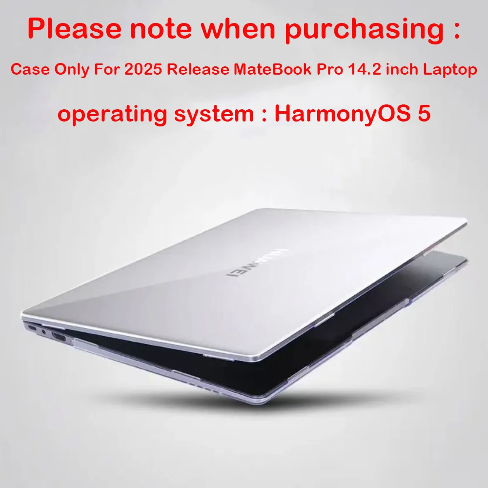 

Чехол только для MateBook Pro 14,2 дюйма, чехол для ноутбука с выпуском 2025 года, защитный чехол huawei matebook pro 14,2 дюйма, 2025 год.