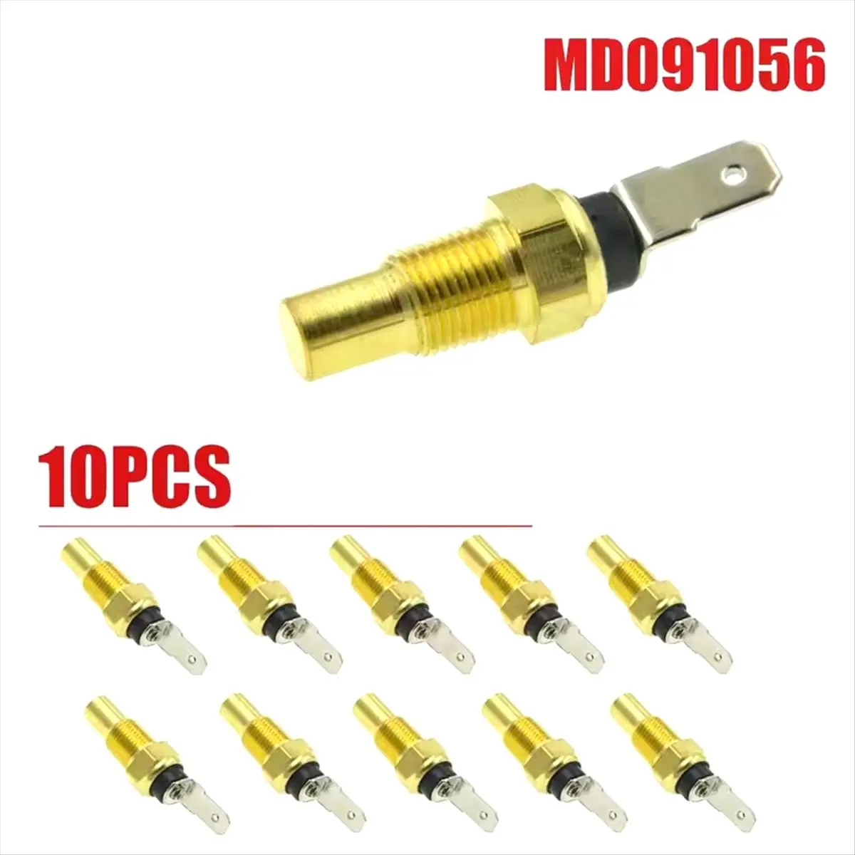Super Sale 10pcs New Coolant Water Temperature Sensor MD091056 8342016020 for Isuzu Mitsubishi Suzuki Toyota Mazda Hyundai Daiha