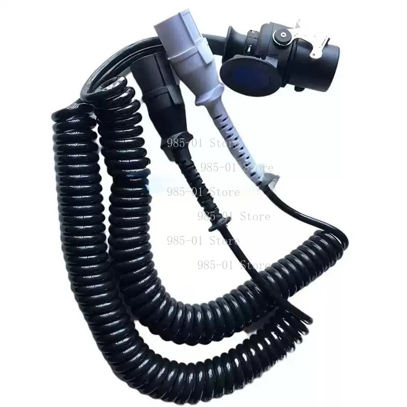 High-quality Power Cord Connecting Cable One Tow Two Lengthened Trailer Line 15 Cores To 7 Cores