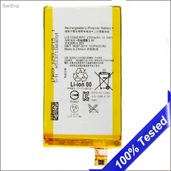 

Компактный аккумулятор E5823 для Sony Xperia Z5 Mini Z5C Z5 аккумулятор 2700 мАч LIS1594ERPC SanErqi