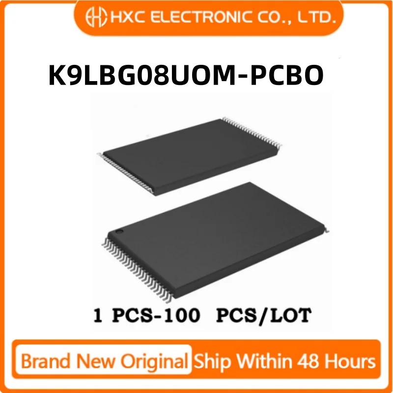 

1PCS/10PCS/50PCS/100PCS K9LBG08UOM-PCBO TSOP48 Brand New Original
