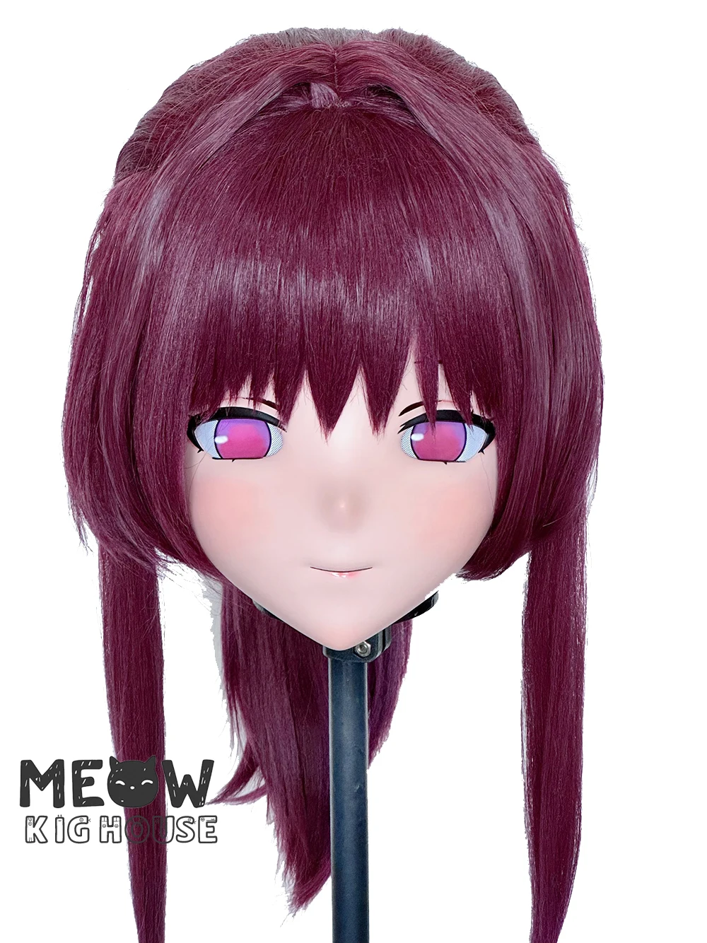 

(MEO443) Маска кигуруми ручной работы с полной головой, запираемая, для мужчин и женщин, японский мультфильм, аниме, игровой персонаж, маска кигуруми