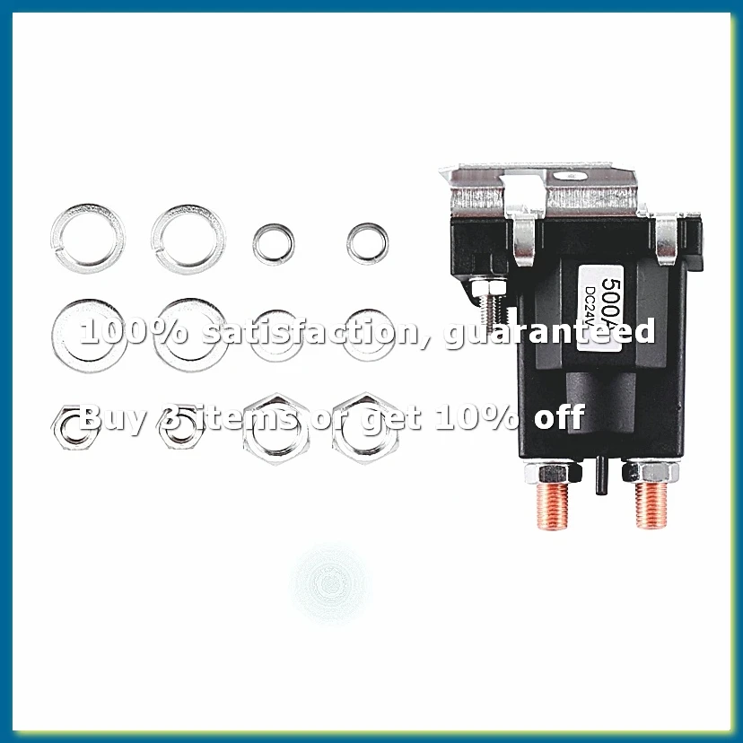 ●High Current Relay 500A 24V Dual Battery Start Relay Big Current Car Power Switch,Starting Relay,Auto Start Contactor