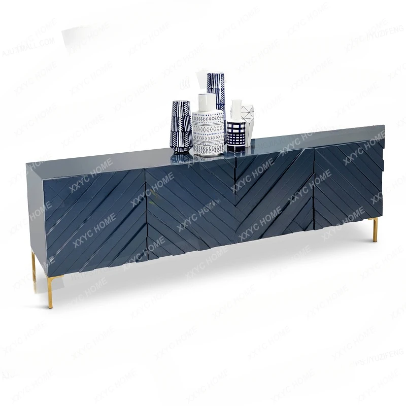 Simple modern living room floor locker