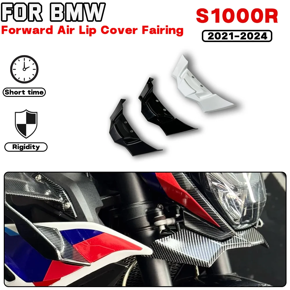 

For BMW S1000R 2021 2022 2023 2024 Motorcycle Extension Cover Front Winglets Fairing Aerodynamic Wing Guard Deflector Spoiler