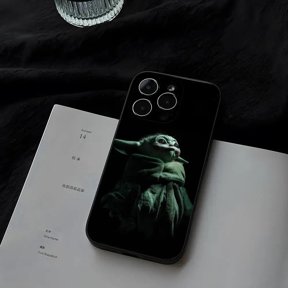 Capa de Telefone Star Wars Baby Yoda para iPhone 13 17 11 15 Pro Max 14 12 16 Pro Xs Max Mini Xr X Plus