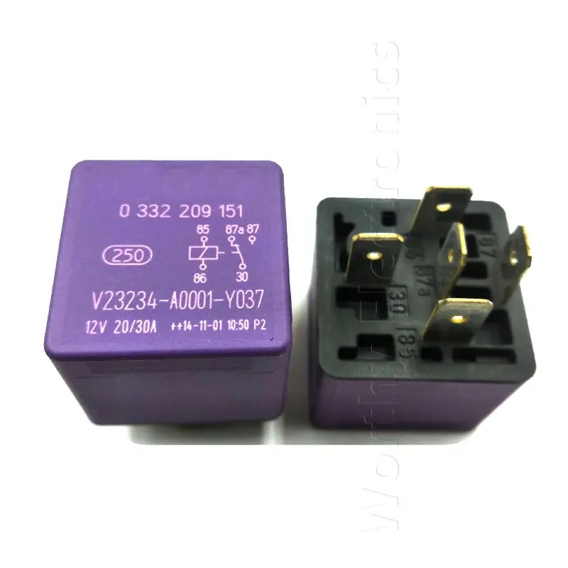 Free shipping   10PCS/LOT V23234-A0001-Y037 12VDC  0332209151 5PIN Relay