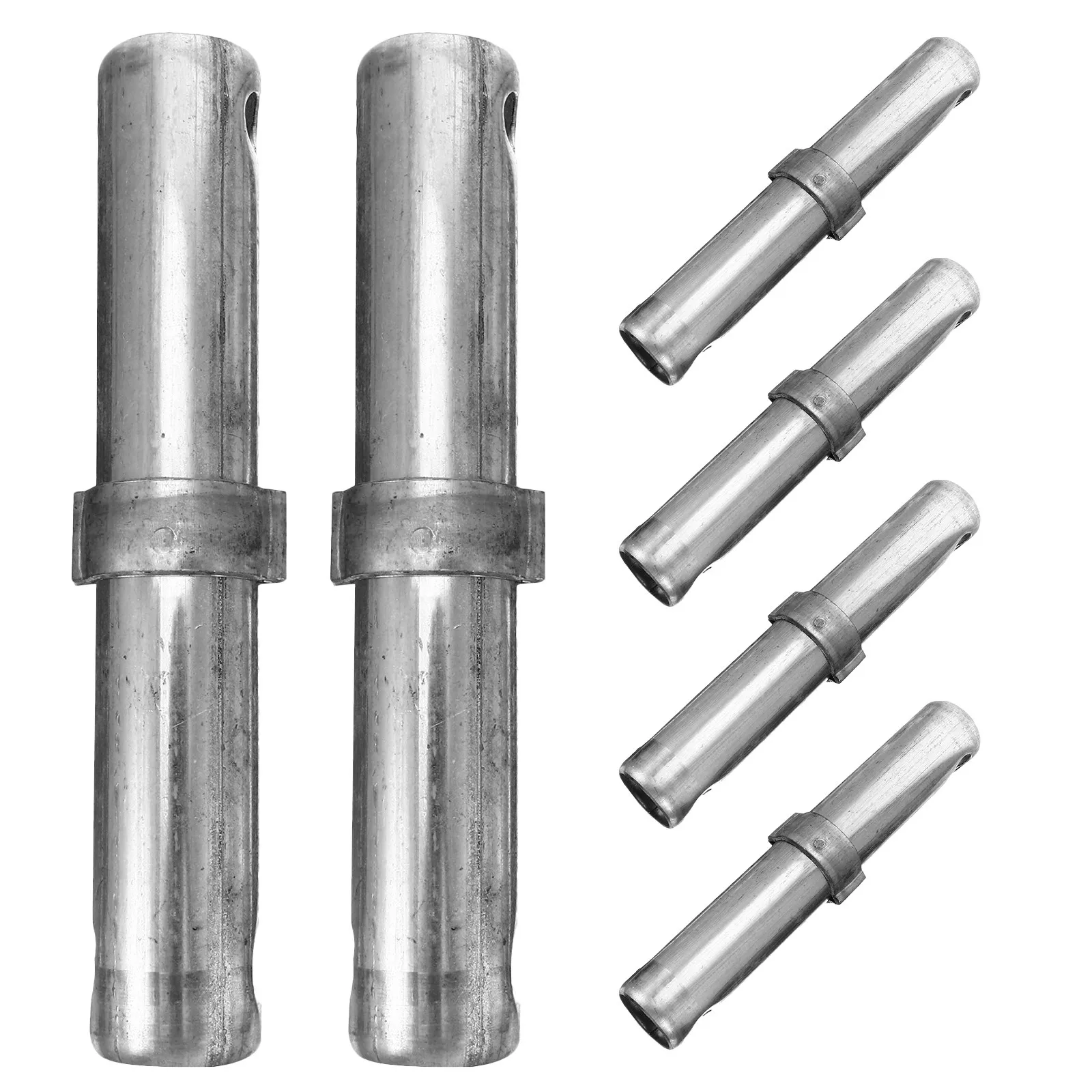 6Pcs Weather Resistant Scaffolding Coupling Pins 32Mm High Strength Secure Locking Scaffold Joiners Heavy Duty Tube Fitting