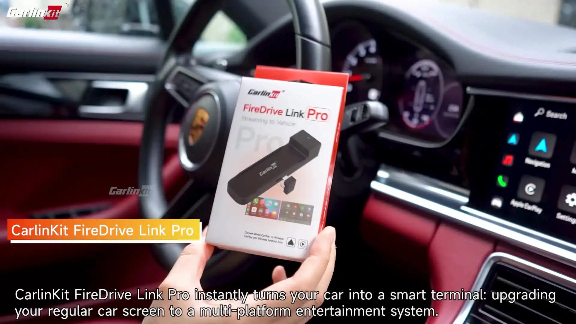 CarlinKit FireDrive リンクプロ Fire TV スティックサポート
