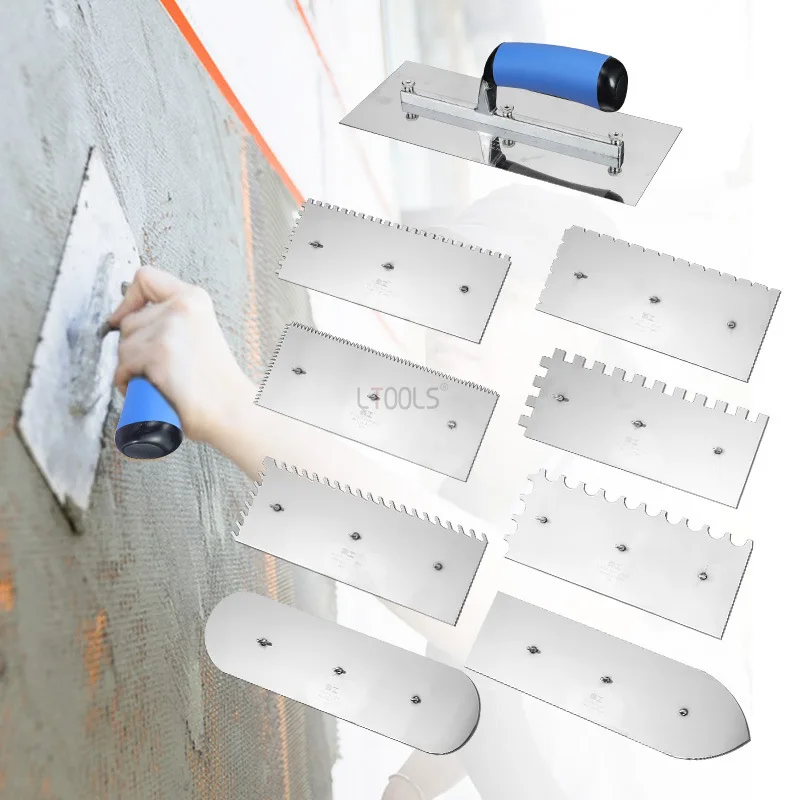 

Sawtooth Putty Scraper Detachable Large Panel Blade Durable Grooving Tile Scraper Smoothing Tile Groove Renovation Manual Tools
