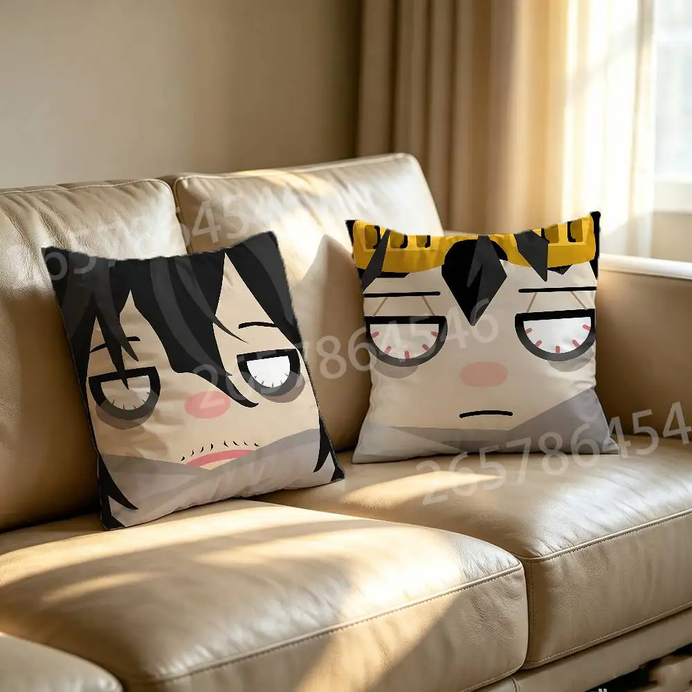 S-Shota A-Aizawa Printed Pillow Cover Cushion Case Simple Sofa Pillow Case No Pillow Core