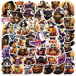 10/30/50pcs Halloween Horror Animal Stickers Waterproof Graffiti Decoration Phone Case Helmet Bottle Luggage Guitar Sticker Toys