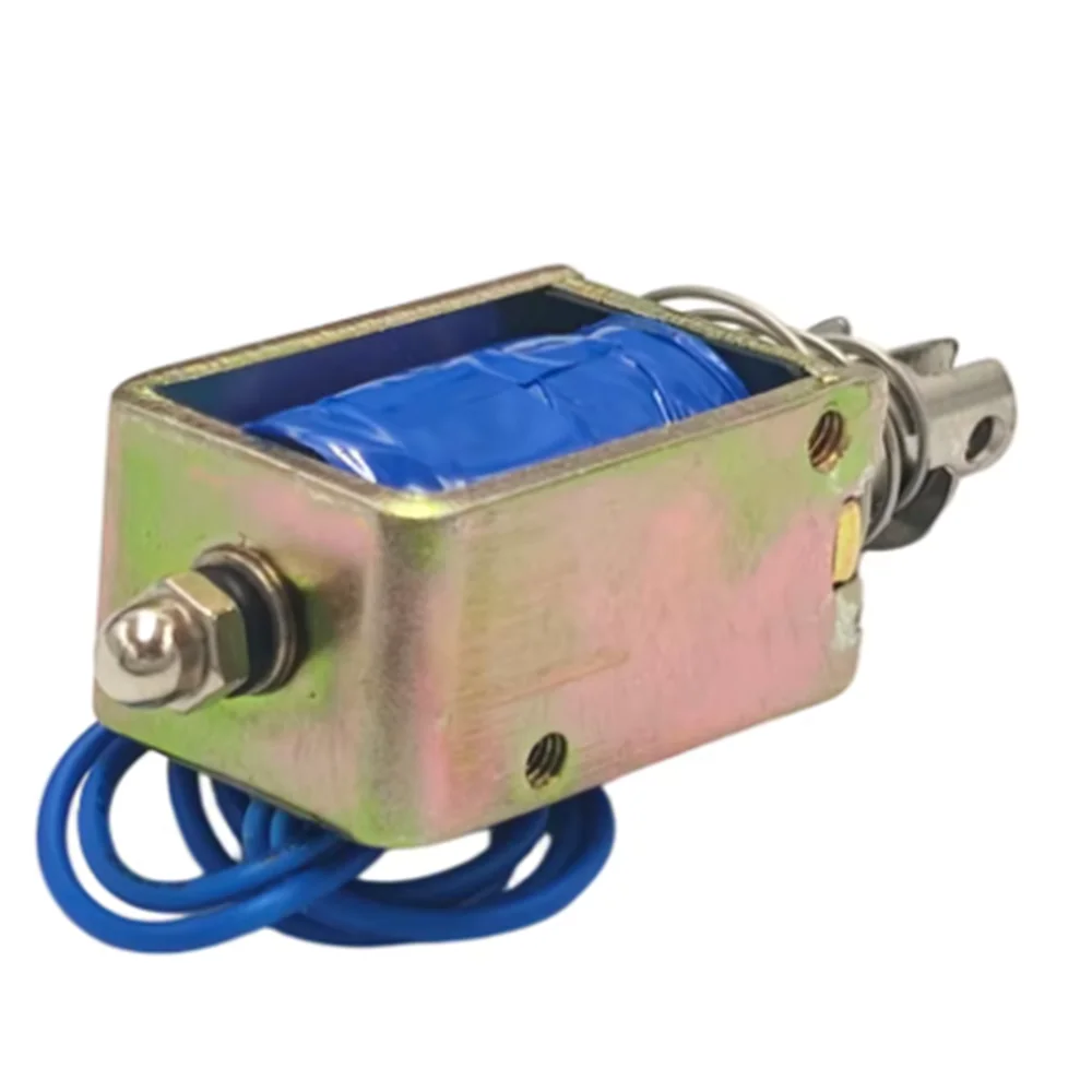 DC 24V 12V 6V 25N 400mA 10mm Push Pull Linear Actuator Electromagnet Solenoid JF-1039B for Electronic Components Market