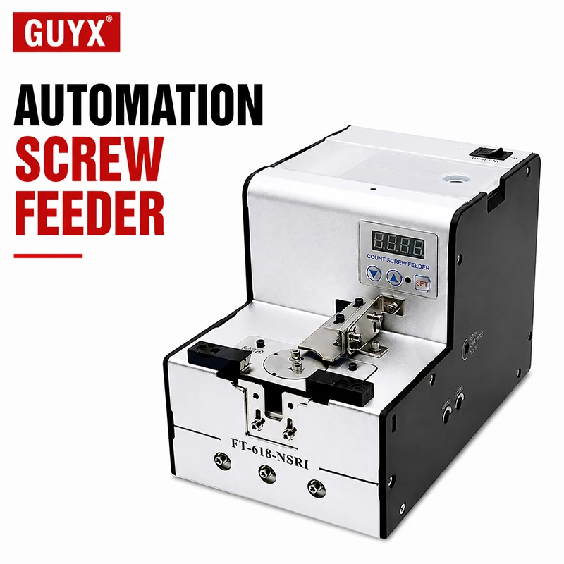 Automation Screw Feeder Rotary Screw Feeding Machine 800CC Large Capacity with 1-5mm Adjustable Rail Smart Sorting