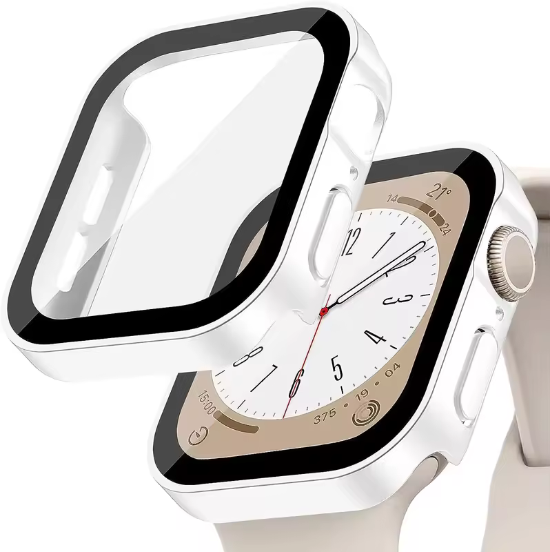 Tempered Glass+Cover For Apple Watch 11 10 9 8 7 46mm 42mm PC Bumper Screen Protector Case iWatch Series 7 6 5 4 SE3 44 40 45mm - Image 19