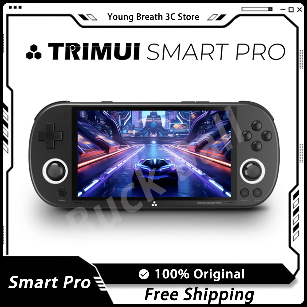 

TRIMUI SMART PRO Open-source Handheld Game Console GBA Arcade Gaming Handheld IPS Retro PSP Recreational Game Player Kids Gifts