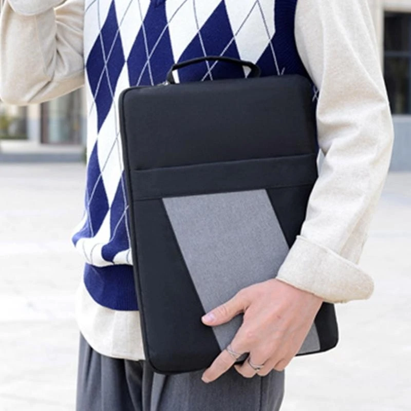G5ae laptop bag bag oxford cloth captop case 12/14/15 الكمبيوتر المحمول حمل كمبيوتر محمول مقاوم للماء مع مقبض