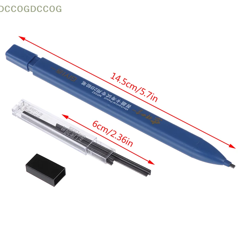 6PCs Lead Refill Set Student Supplies FOR 2B Lead Holder Exam Mechanical Pencil