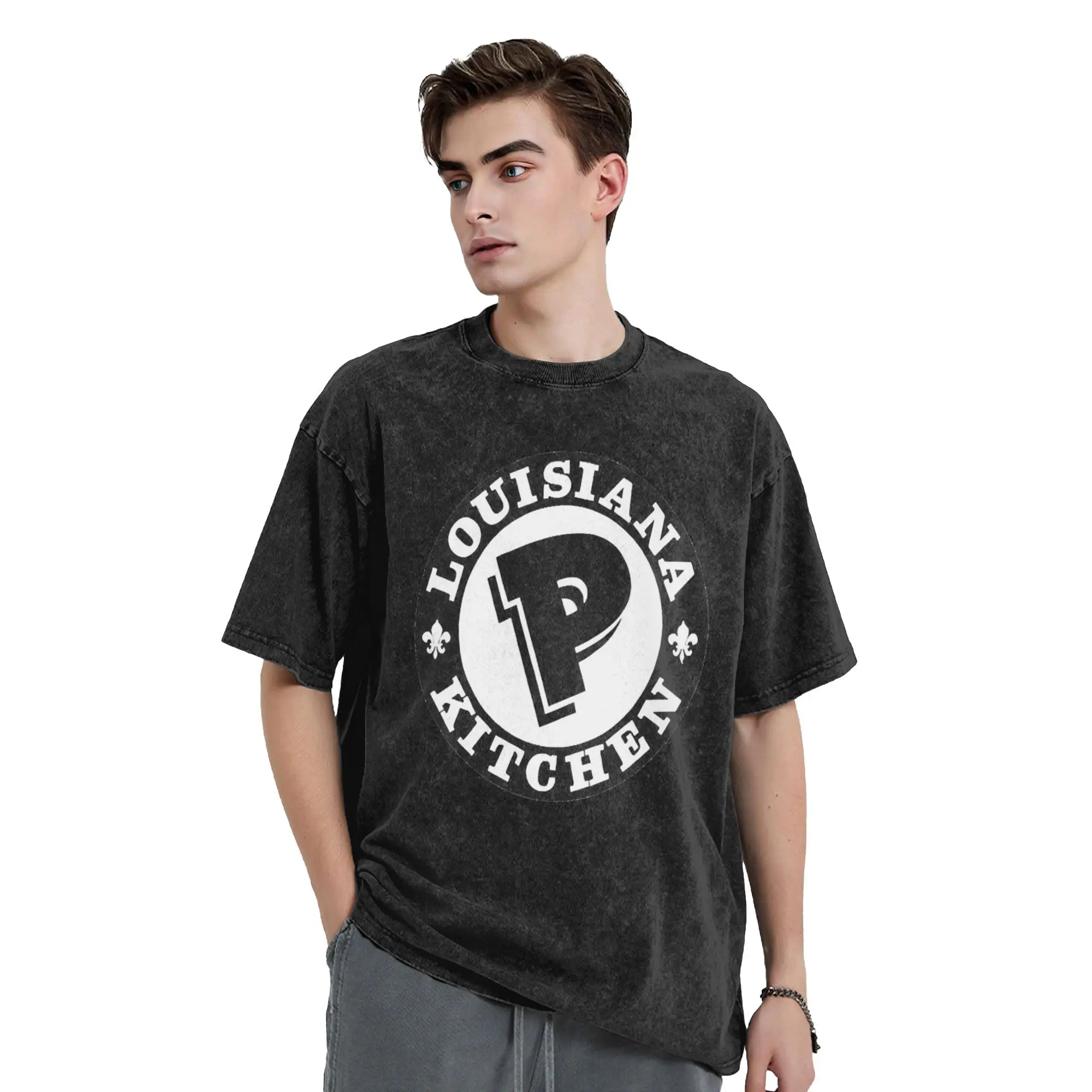 Kitchen Louisiana Popeyes Chicken T-Shirts Tops Summer Streetwear Short Sleeve T-Shirt Round Neck Hippie Custom DIY Tshirt Cheap