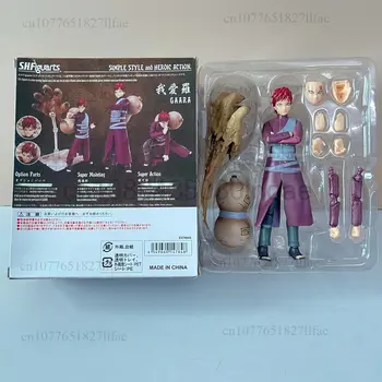 SHFiguarts 火影忍者手辦 15cm 疾風傳 我愛羅 SHF 系列可動人偶模型玩具 我愛羅 關節可動人偶 房間裝飾 10 最佳銷售 我愛羅可動人偶 - №9