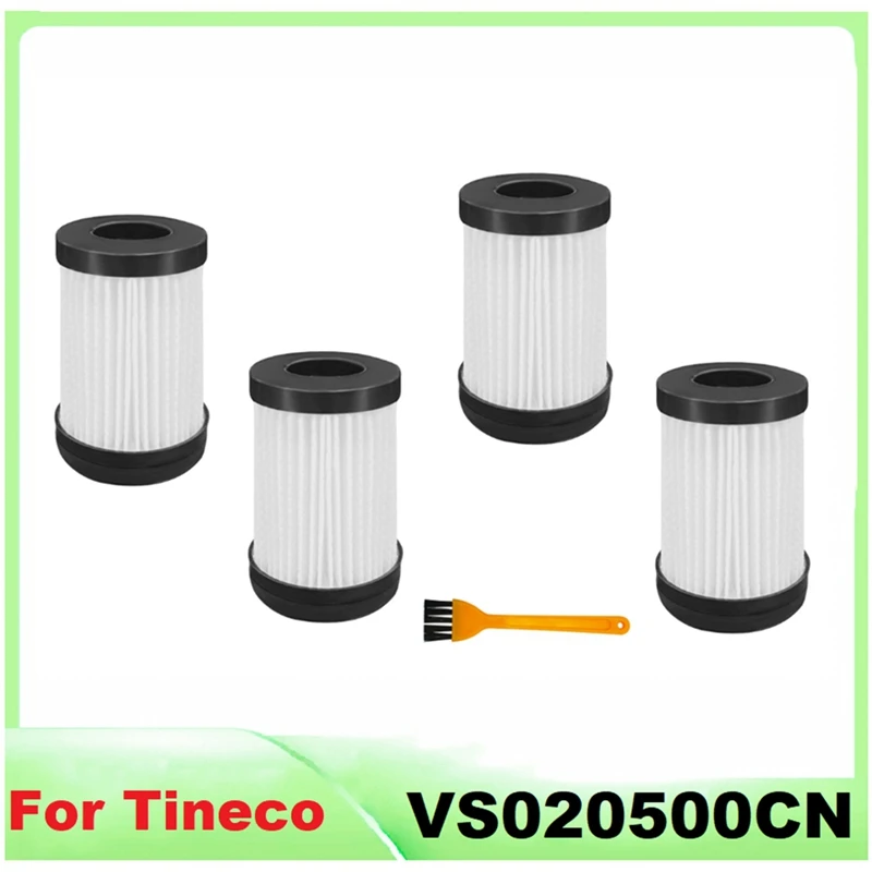 4PCS HEPA Filter For Tineco VS020500CN Car Vacuum Cleaner Replacement Spare Parts Washable Filter Handy Vacuum Filter