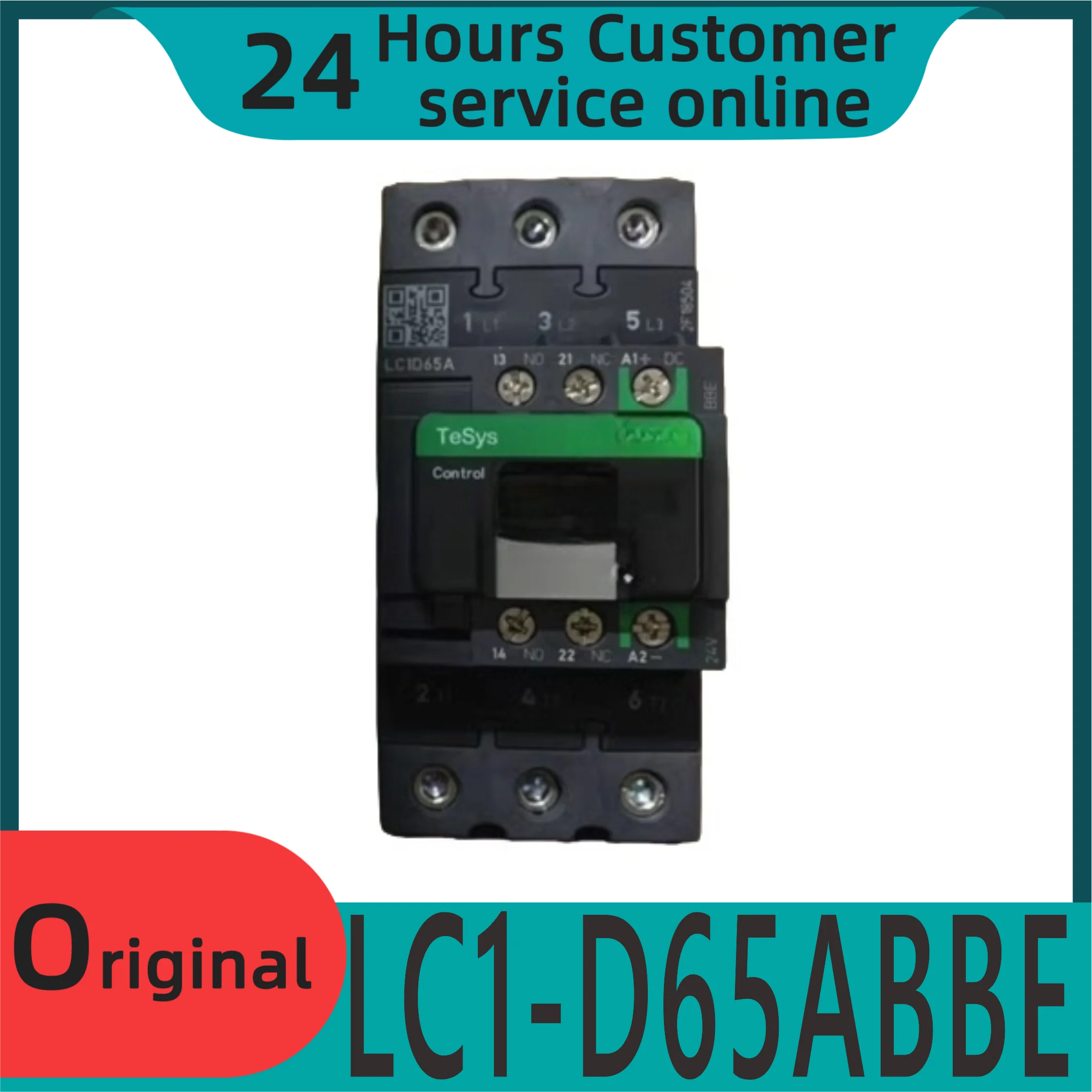 

New original AC contactor LC1-D65ABBE LC1D65ABBE