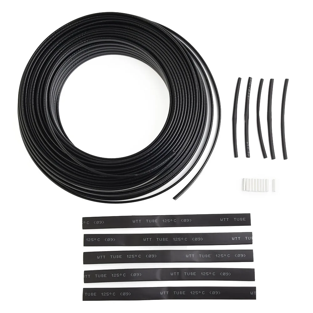 Self Regulating Heating Cable 220V Waterproof PTC Heating Element Heating Cable For Metal And Plastic Water Pipes Protection