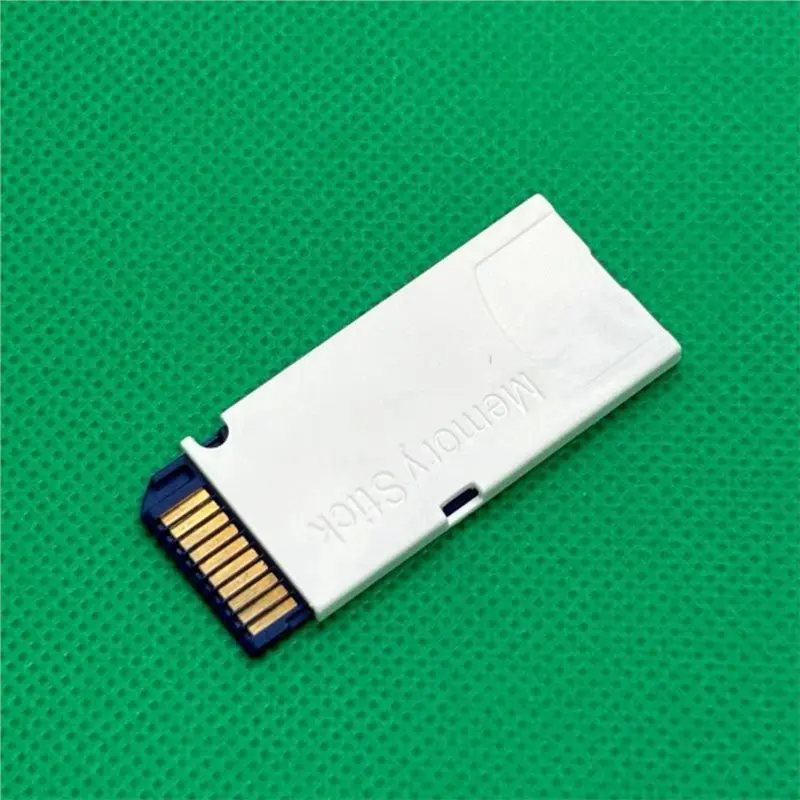 ABGI MS Memory Stick 32MB for Sony Old Camera Game Consoles with Duo Long Adapter White Plastic