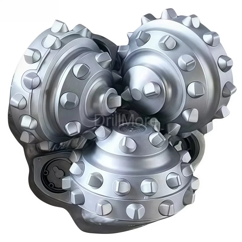 

Hot Selling 6 1/2 Inch IADC537 Tricone Bit Chile Carbide Rock Drill Bit for Water/Oil/Well Drilling Forged Drilling Tool
