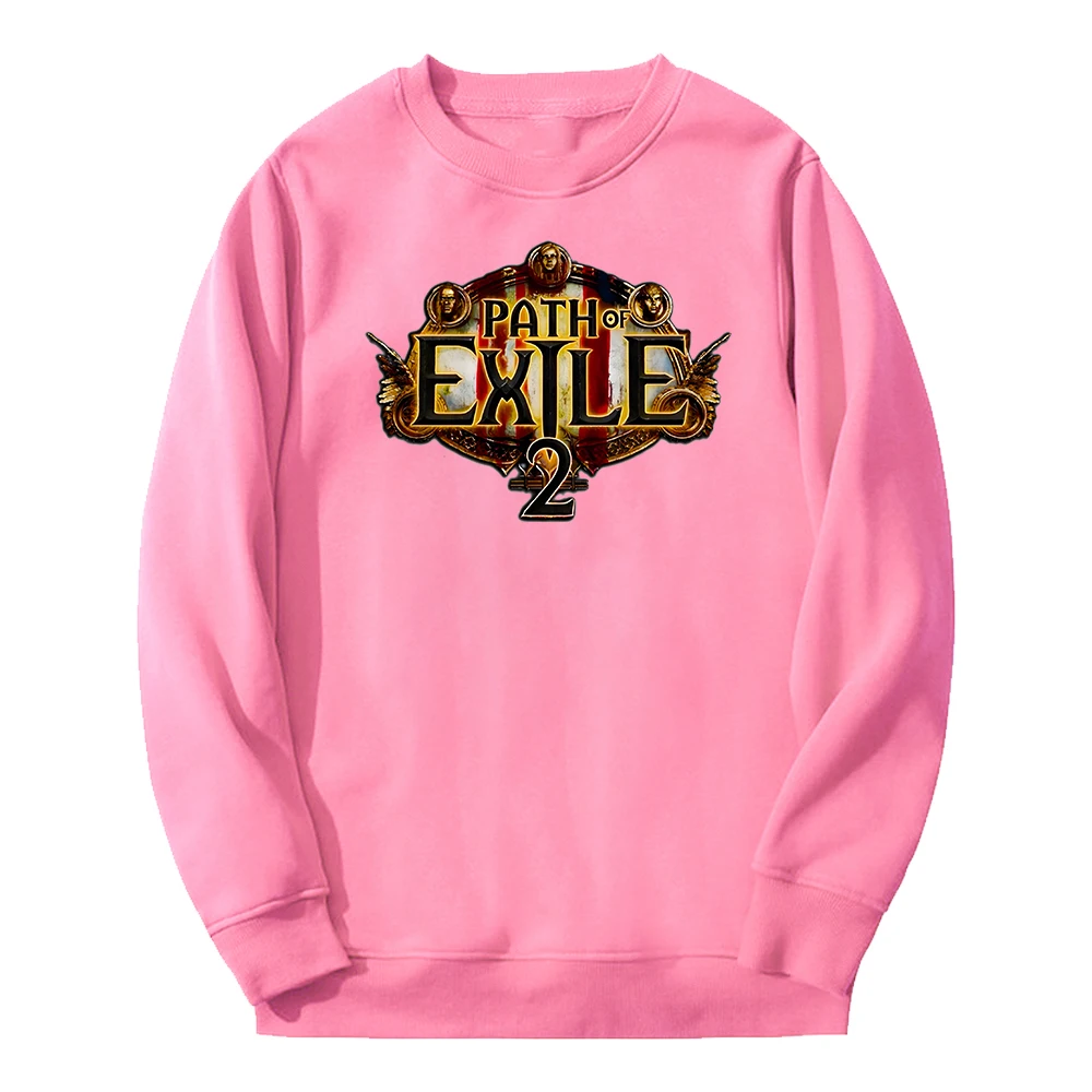 Path of Exile 2 Hot Game 2025 Crewneck Long Sleeve Streetwear Women Men Sweatshirt Cosplay Trendy Outfits