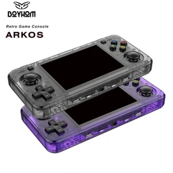BOYHOM Retro Game RK3326 Open Source System 3.5 inch IPS Screen Portable Handheld Game Console 64G 128G