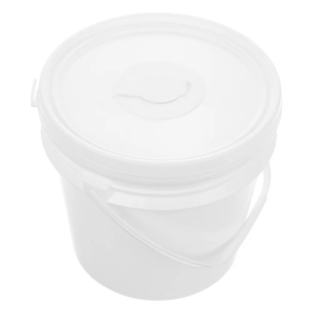White Plastic Wipe Bucket Large Capacity Refillable Dispenser Portable Car Bathroom Wet Tissue Holder Wet Wipes view 6
