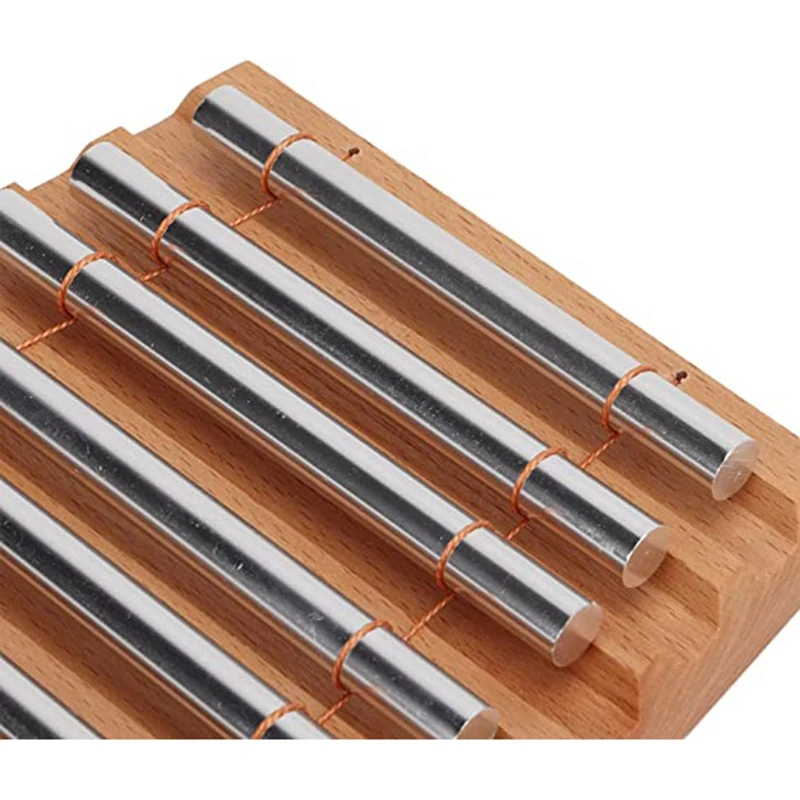 6A-7-Tone Handbell Percussion Instrument With Mallets, Handbells For Classroom Meditation Yoga