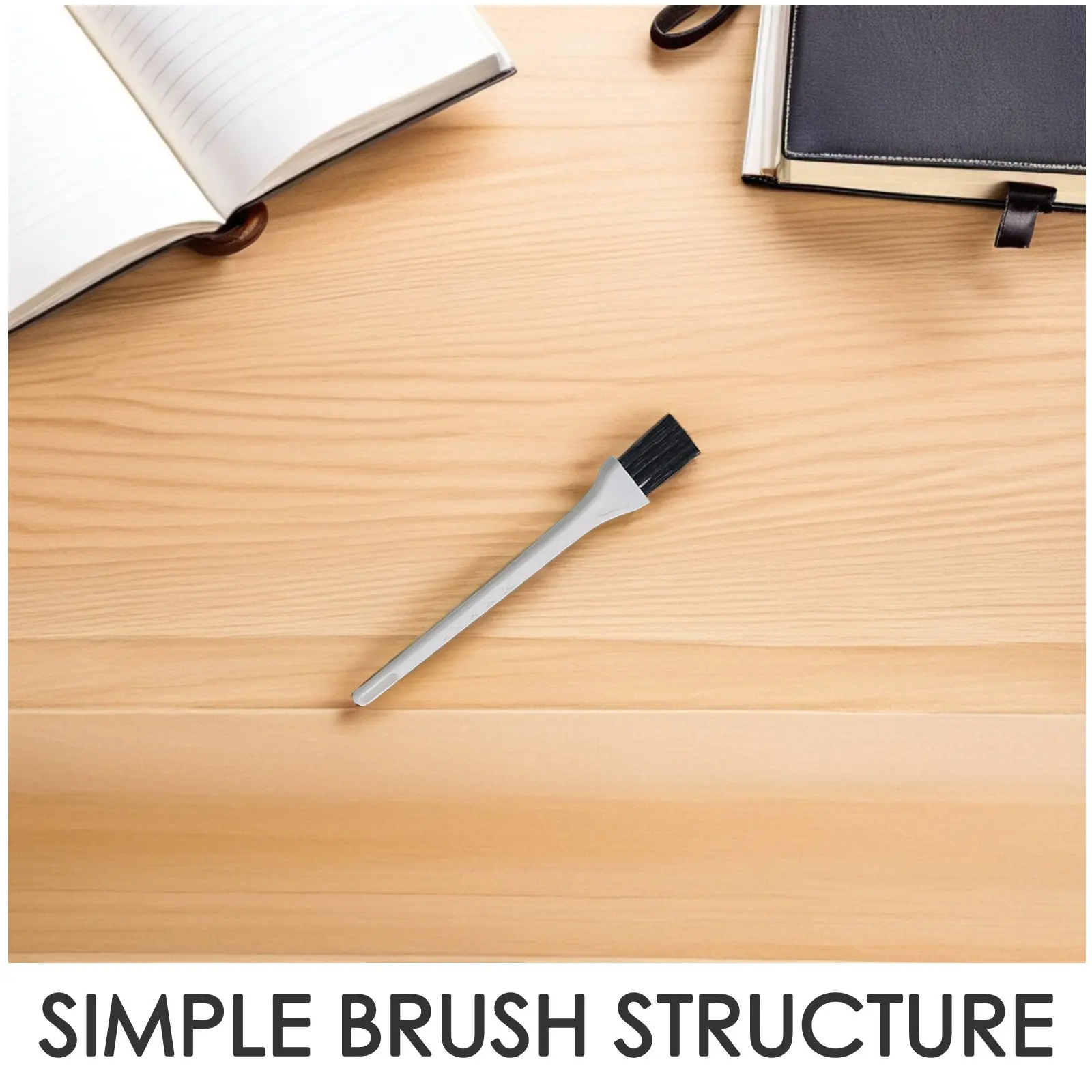 Anti Static White Portable Nylon Cleaning Keyboard Brush Plastic Handle for Computer Small Dust Hard to Reach Spaces Laptop