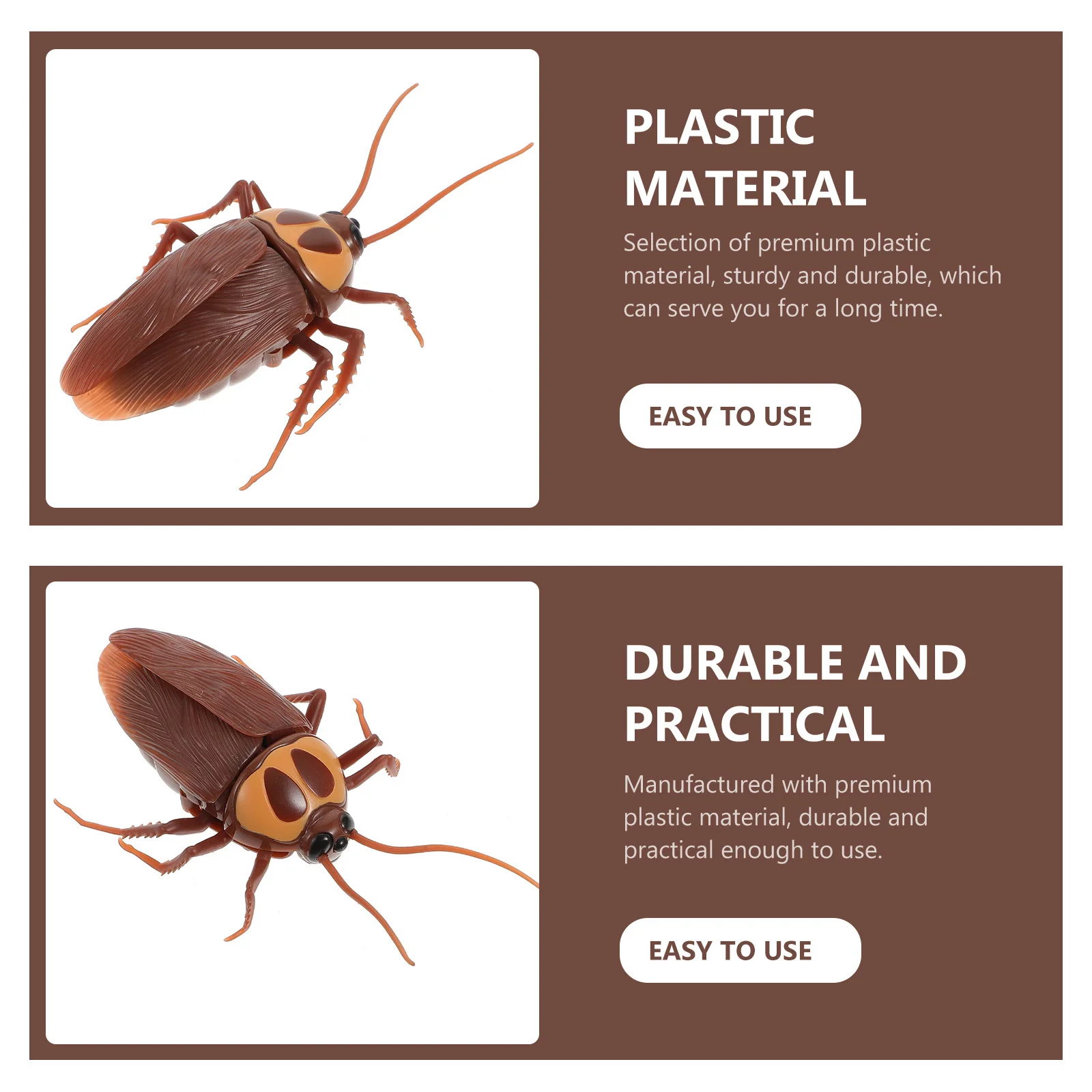 ชุดแมลงจำลองควบคุมด้วยรีโมท 1 ชุด ของเล่นแกล้งคน แมลงคลานเหมือนจริง สำหรับเทศกาล เกมหลอกหลอน