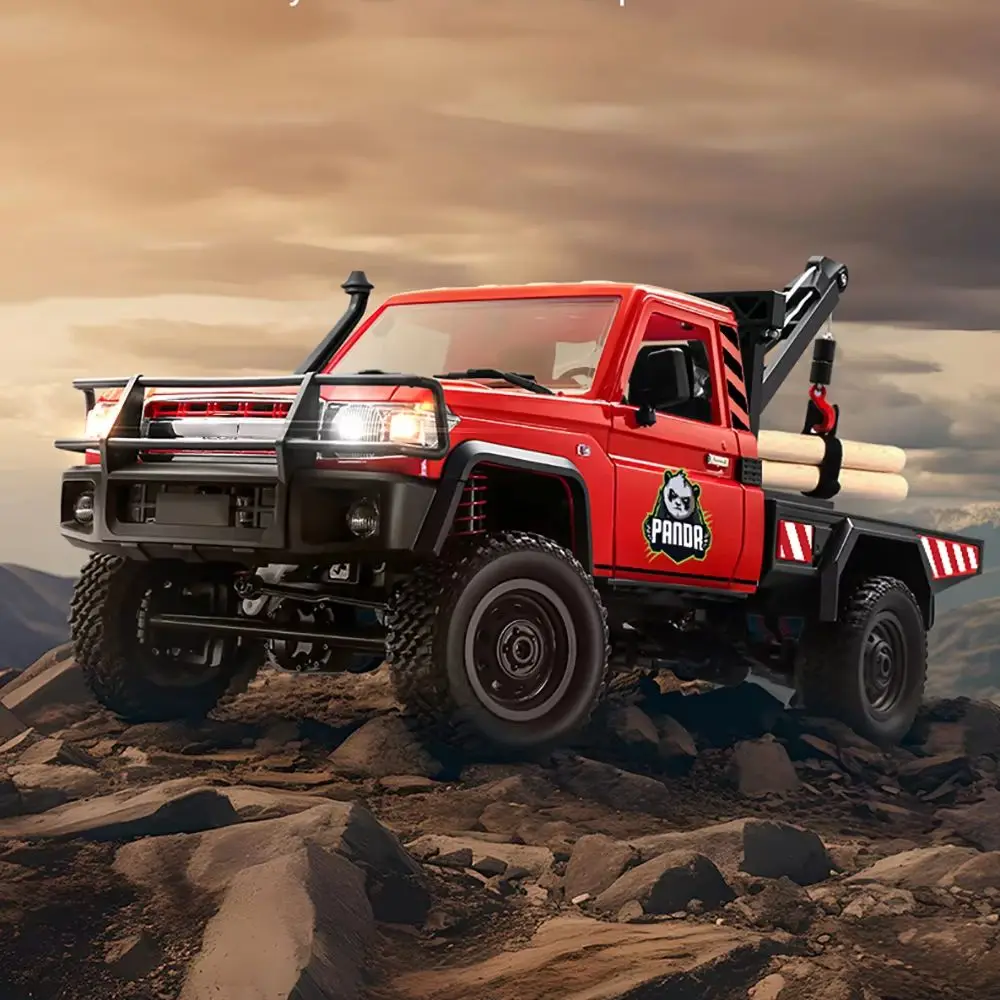 MN82T 1/12 RC Car 4WD Full Scale 2.4G Remote Control Car Off-road Climbing RC Truck Toys As Gift