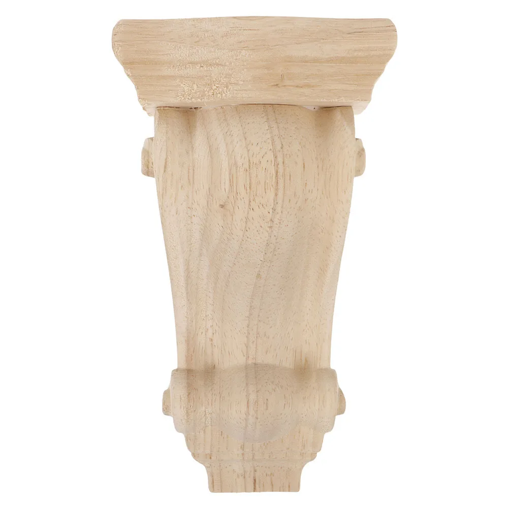 

Decorative Wood Corbels European Style Solid Wood Carving Roman Column Corner Flower Wall Door Window Furniture Decals