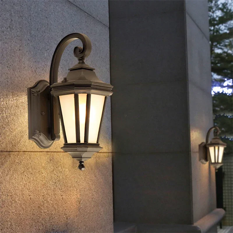 DORIAN Contemporary LED Outdoor Wall Lamps Electric Simplicity Waterproof Balcony Hallway Courtyard Villa Gate Hotel