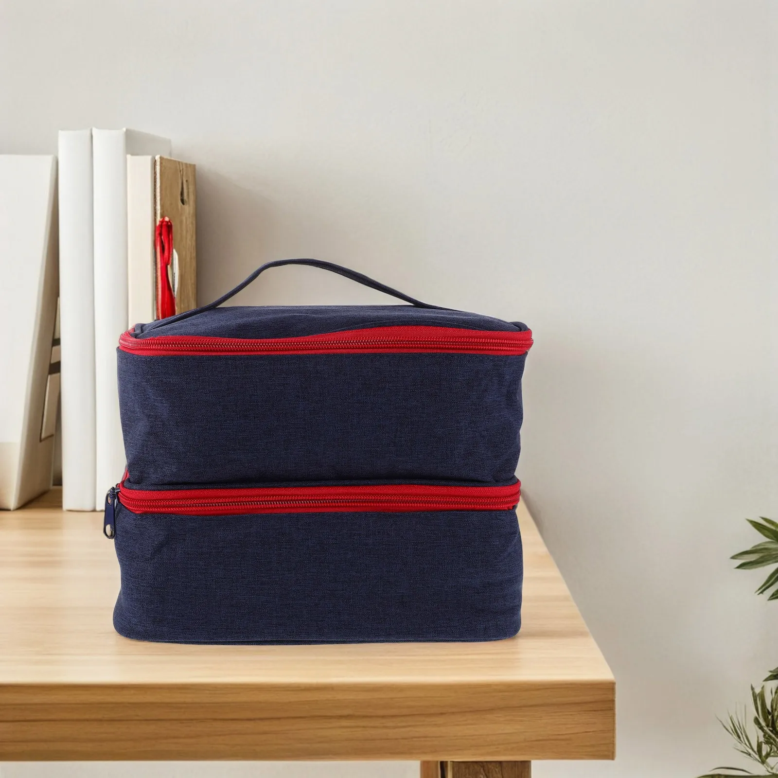 المحمولة رذاذ عدة حقيبة التخزين منظم متعدد الوظائف للطي حقيبة للتخزين السفر صندوق زيت طبيعي دائم الحرفية القرطاسية #6