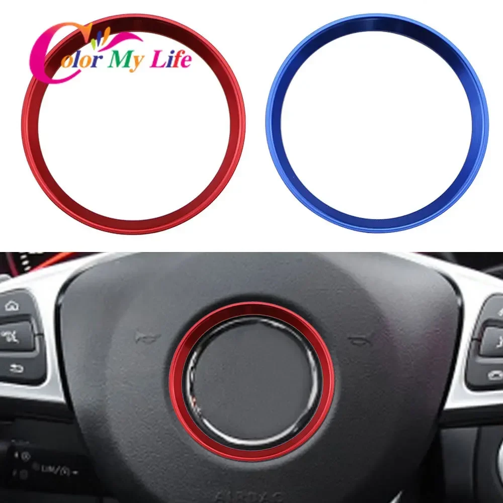 Color My Life Car Steering Wheel Circle Ring Trim for Mercedes Benz CLA180 CLA200 CLA 220 CLA 250 CLA260 W123 W124 2015 - 2018