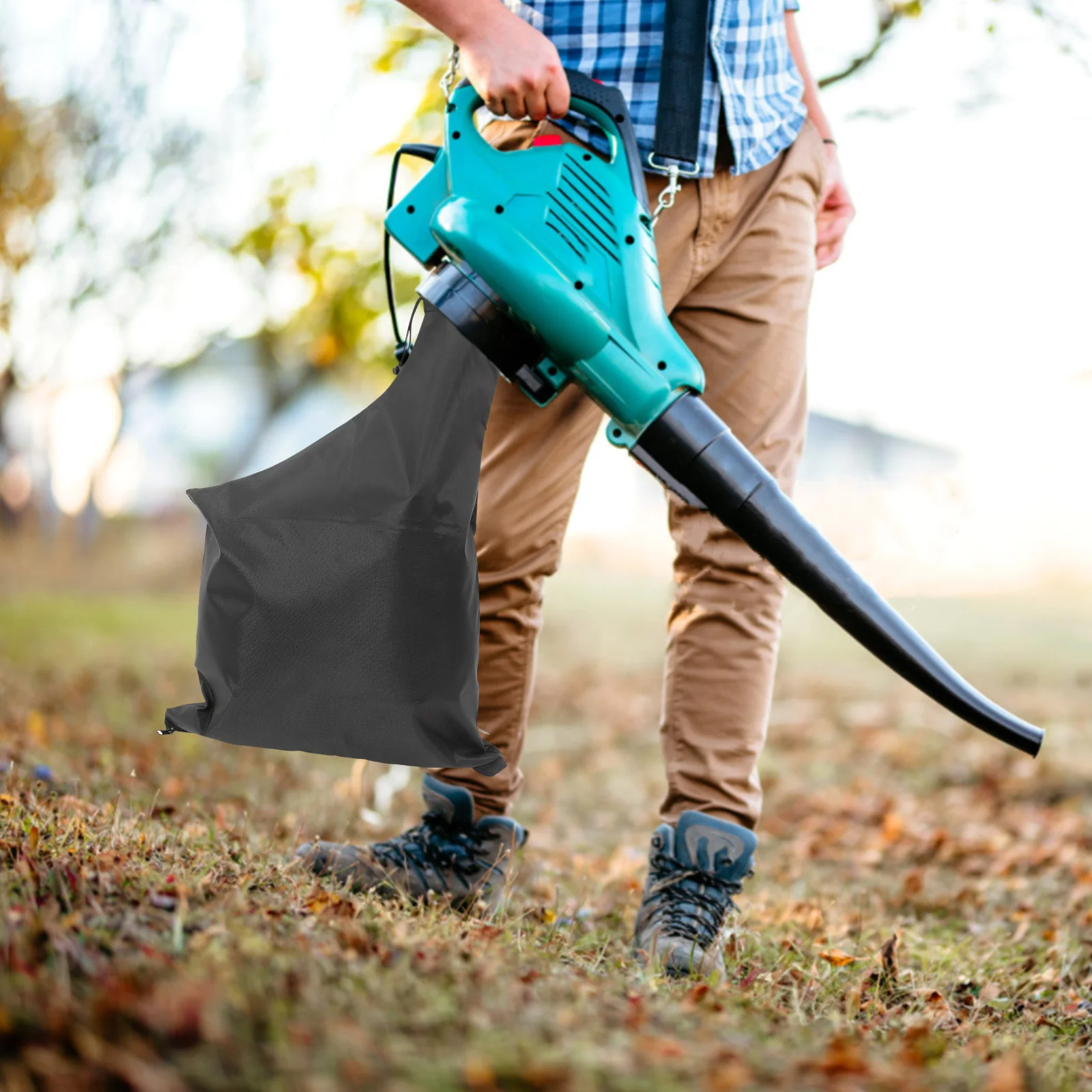 

Leaf Blower Replacement Oxford Cloth Vacuum Bag For Fallen Leaves Large Lawn Collection Pouch Blower Debris Storage Bag