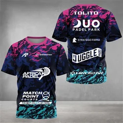 Fashion Tie-Dye Print Men's T Shirt Outdoor Badminton Tennis Sportswear Summer Breathable Short Sleeve Casual O-neck Loose Tops