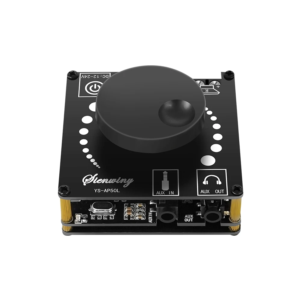 YS-AP50L Digital Power Audio Amplifier Board 50Wx2 Audio Power Amplifier Bluetooth-compatible 5.1 DIY Home Audio Modification