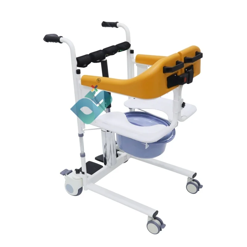 User-Friendly Transfer Chair for Elderly with Bath Disability Lifts Patient From Bed to Chair-Walker & Rollator Product