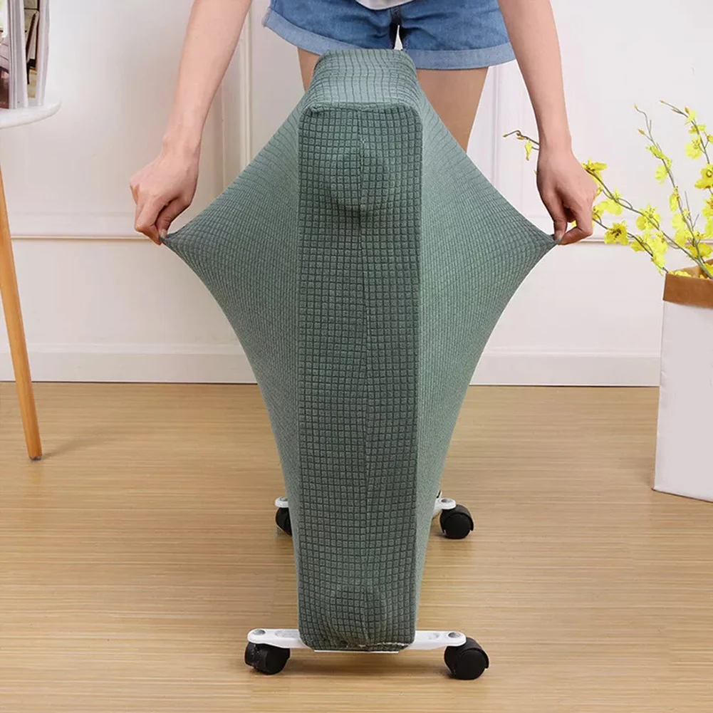 Elastic Fabric Cover Radiator Dust Cover Easy Application Breathable Fabric Built-in Elastic Cord Dust Protection