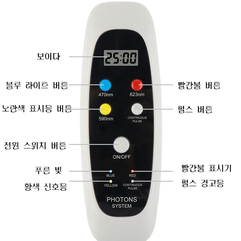 Dispositivo de belleza de fotones de 12V, máscara de fototerapia LED, lámpara de fototerapia, rejuvenecimiento de la piel, PDT, antienvejecimiento, eliminación de arrugas y acné