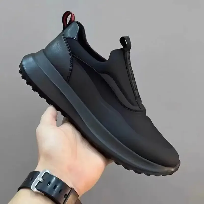 

Men's Breathable Sneakers Autumn Platform Vulcanized Shoes Fashion Non Slip Sports Shoes for Men Soft Soles Casual Running Shoes