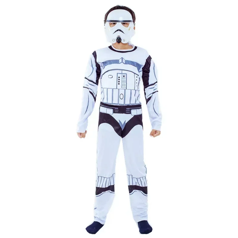 

CosplayCostume de guerrier noir pour garçon avec masque et cape – Parfait pour le cosplay et la déguisement d'Halloween!