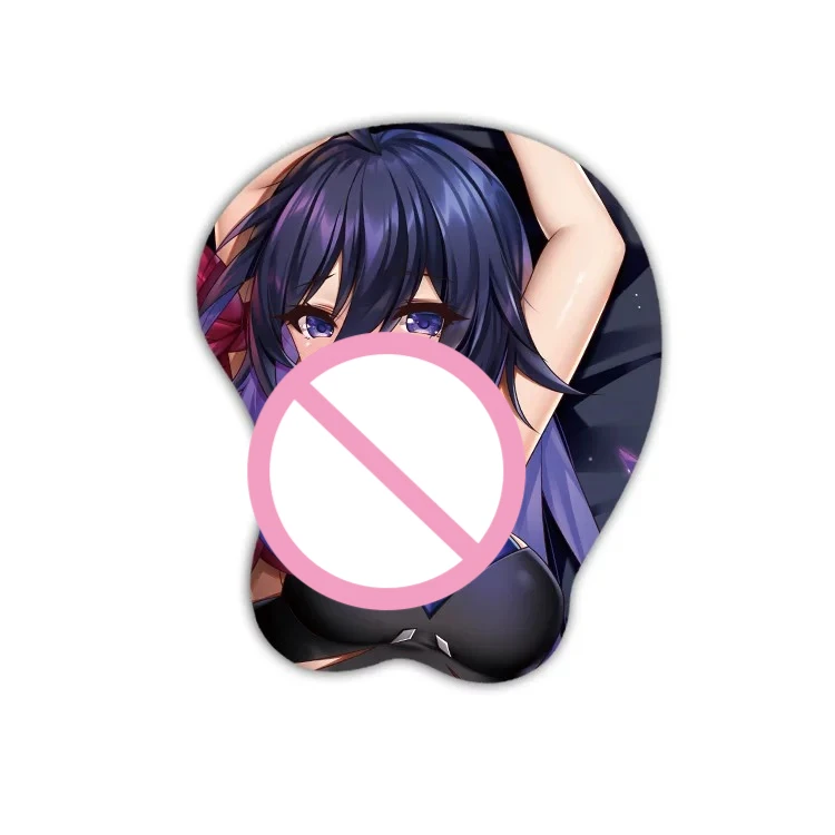 Seele 3D Mouse Pad Honkai Star Rail Game Hand Wrist Rest Mousepads Oppai Soft Mouse Mat Office Work Gaming Otaku Gift